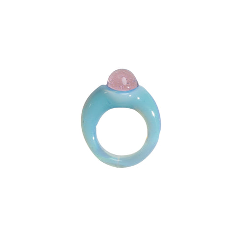 DOT MOUND RING PURPLE SLYME/AQUARIUS
